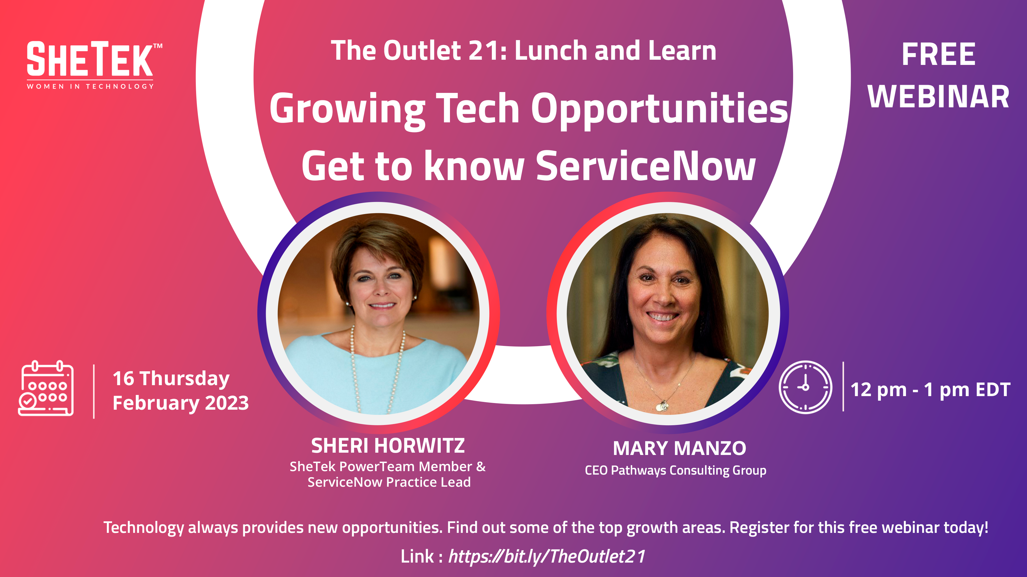 The Outlet 21: Get to know ServiceNow and Tech Opportunities